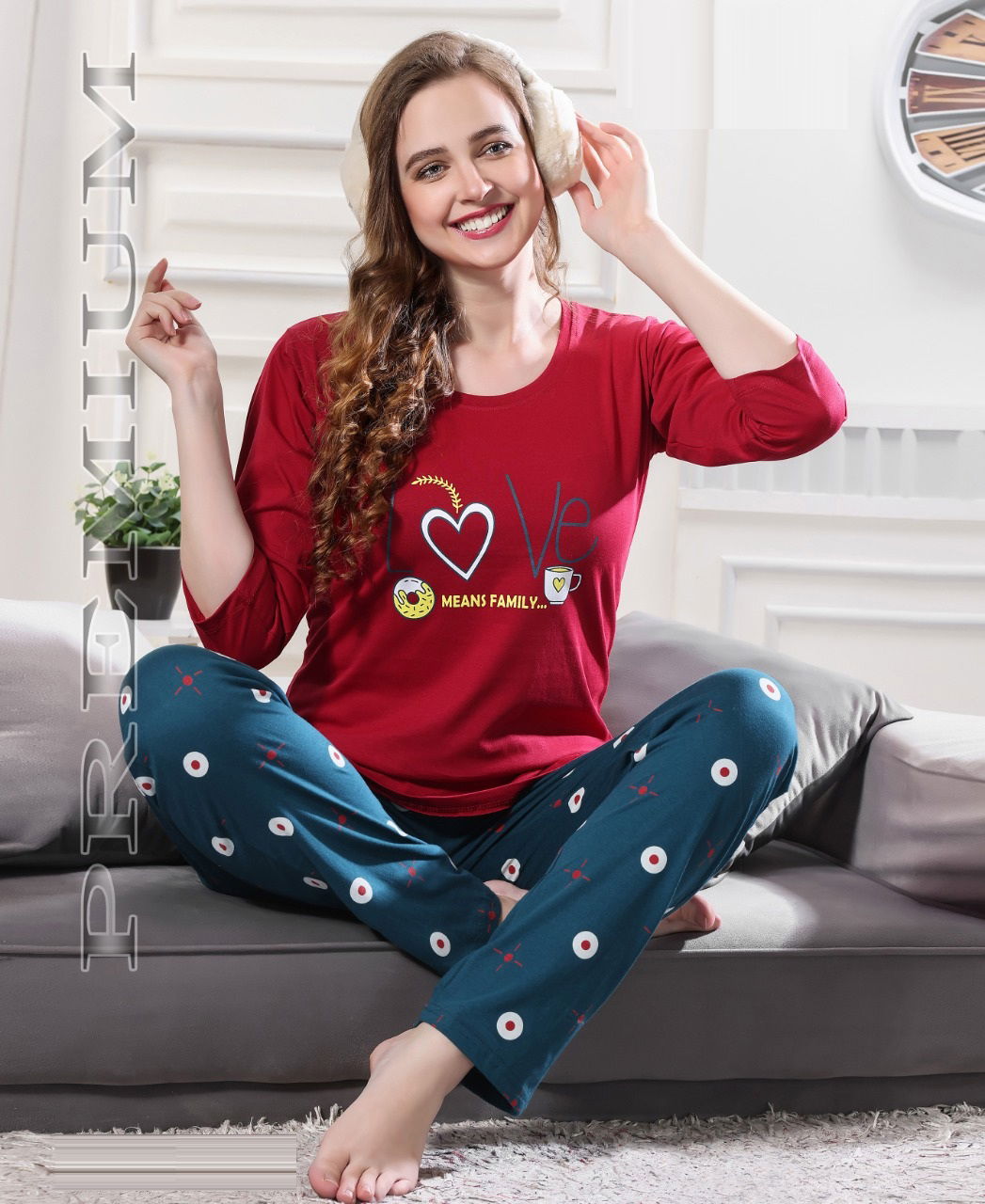 Kavyansika Winter 216 Hosiery Cotton Night Wear Night Dress Latest Collection